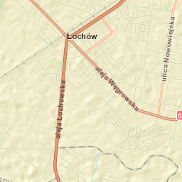 Łochów Street Map