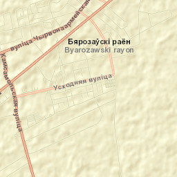 Byaroza Street Map
