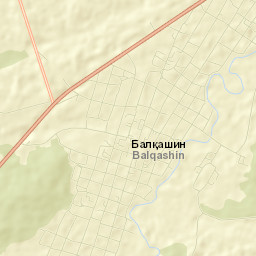 Balkashino Street Map