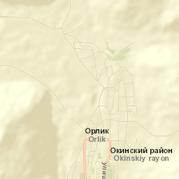 Orlik Street Map