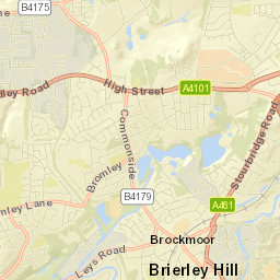 Dudley Street Map