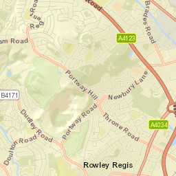 Rowley Regis Street Map