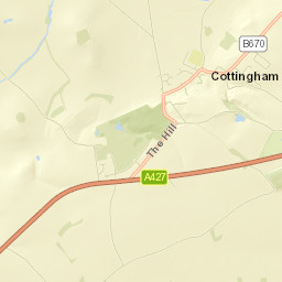 Cottingham Street Map