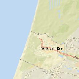 Wijk aan Zee Street Map