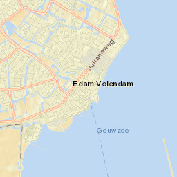 Edam-Volendam Street Map