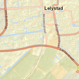 Lelystad Street Map