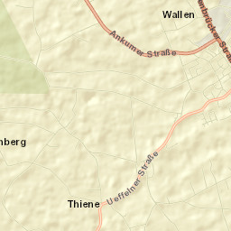 Alfhausen Street Map