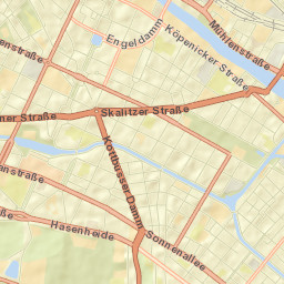 Kreuzberg Street Map