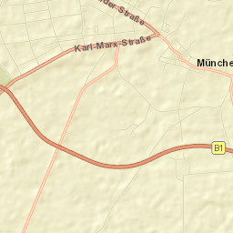 Müncheberg Street Map