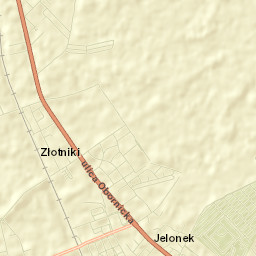 Złotniki Street Map