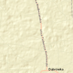 Dąbrówka Street Map
