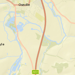 Oundle Street Map