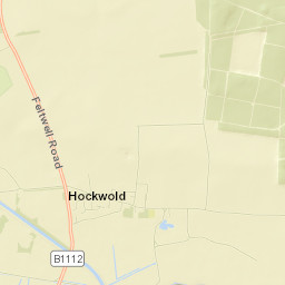 Hockwold cum Wilton Street Map