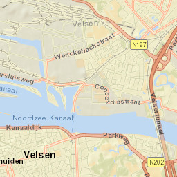 Velsen-Zuid Street Map
