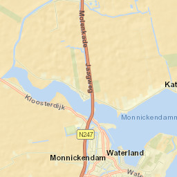 Katwoude Street Map
