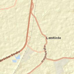 Lemförde Street Map