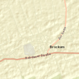 Brockum Street Map