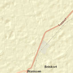 Warmsen Street Map