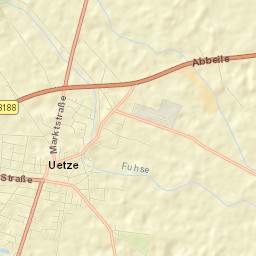 Uetze Street Map