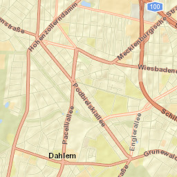 Schmargendorf Street Map