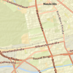 Neukölln Street Map