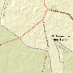 Schöneiche Street Map