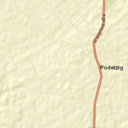 Podelzig Street Map