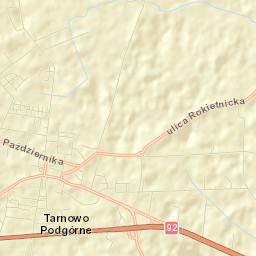 Tarnowo Podgórne Street Map