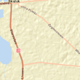 Skulsk Street Map