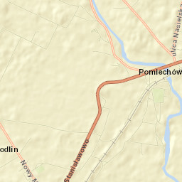 Pomiechówek Street Map