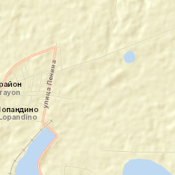 Lopandino Street Map