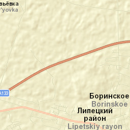 Borinskoye Street Map