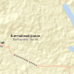 Baltay Street Map