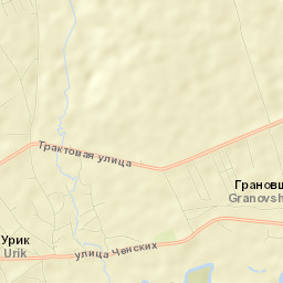 Urik Street Map