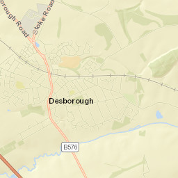 Desborough Street Map