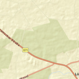 Lünne Street Map
