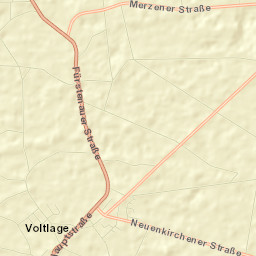 Voltlage Street Map