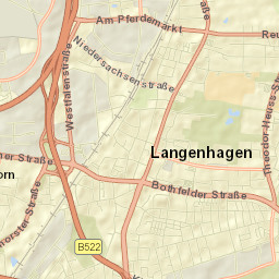 Langenhagen Street Map