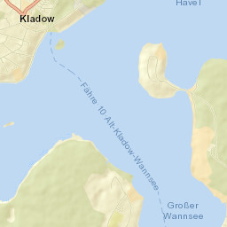 Kladow Street Map