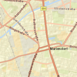 Mariendorf Street Map