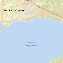 Friedrichshagen Street Map
