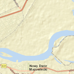 Nowy Dwór Mazowiecki Street Map