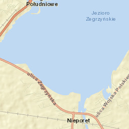 Nieporęt Street Map