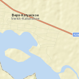 Verkh-Katunskoye Street Map