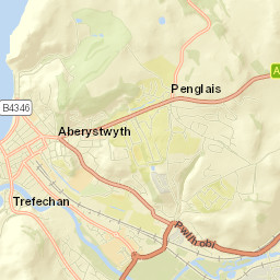 Aberystwyth Street Map