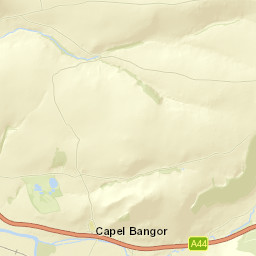 A44, Aberystwyth, Ceredigion SY23, UK Street Map