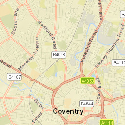 Coventry Street Map