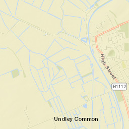 Lakenheath Street Map