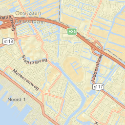 Tuindorp Oostzaan Street Map