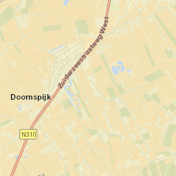 Doornspijk Street Map